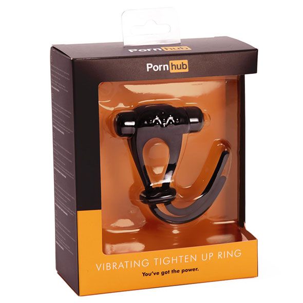 Pornhub - Vibrating Tighten Up Ring - Black photo-5
