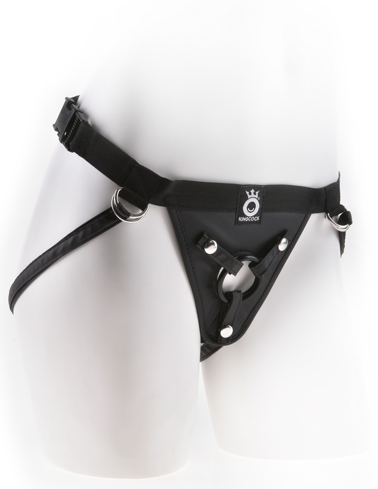 King Cock - Fit-Rite Strap-On Harness - Black