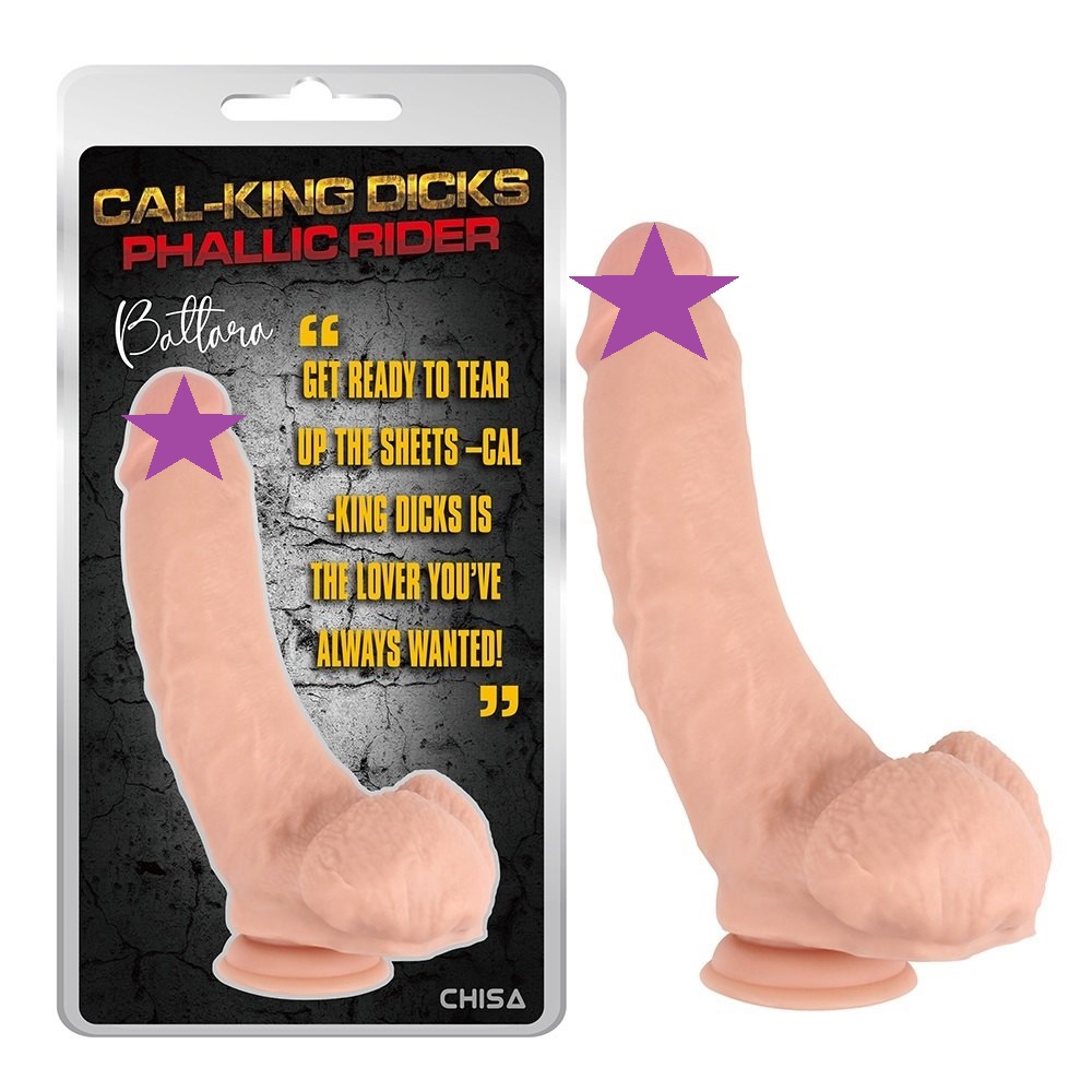 Looks and Feels Massive, Dual Density, Antibacterial, Better... Chisa - Phallic Rider Dildo - Flesh photo-2