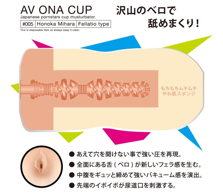 Experience all the pleasure and stimulation of the AV Ona Cu... NPG - AV ONA CUP 005 Honoka Mihara photo-4