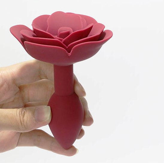 Toynary - AP18 Red Rose Plug - Red photo-2