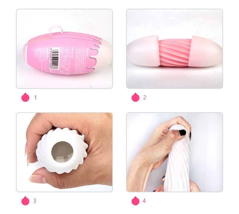 Looks like an ice-cream for discreet carrying. But inside it... SVAKOM - Hedy - Pink photo-8