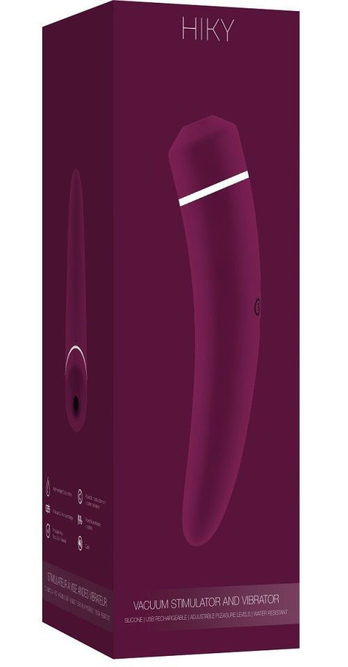 The HIKY will take you by surprise with its overwhelming ten... Shots America - Personal Vibrator HIKY - Purple photo-11