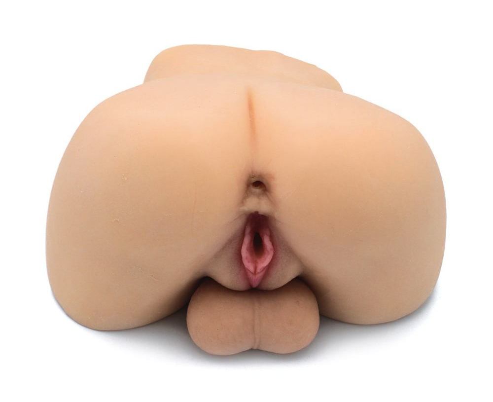 Kiotos - NR17 仿真雙性人自慰器 連假陽具 - 肉色 照片-5