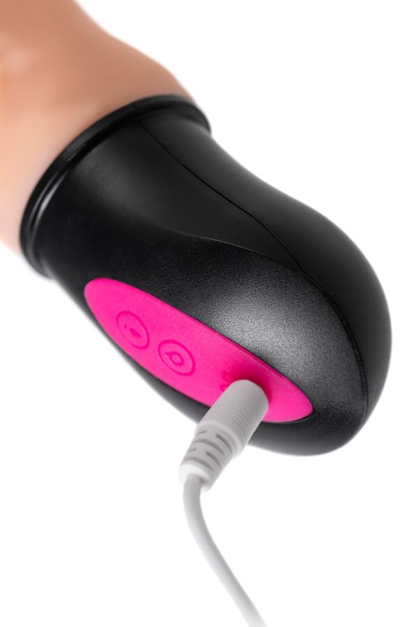 A-Toys Benedick is a flexible vibrator that is able to heat ... A-Toys - Benedick Vibro Dildo 25cm - Flesh photo-9