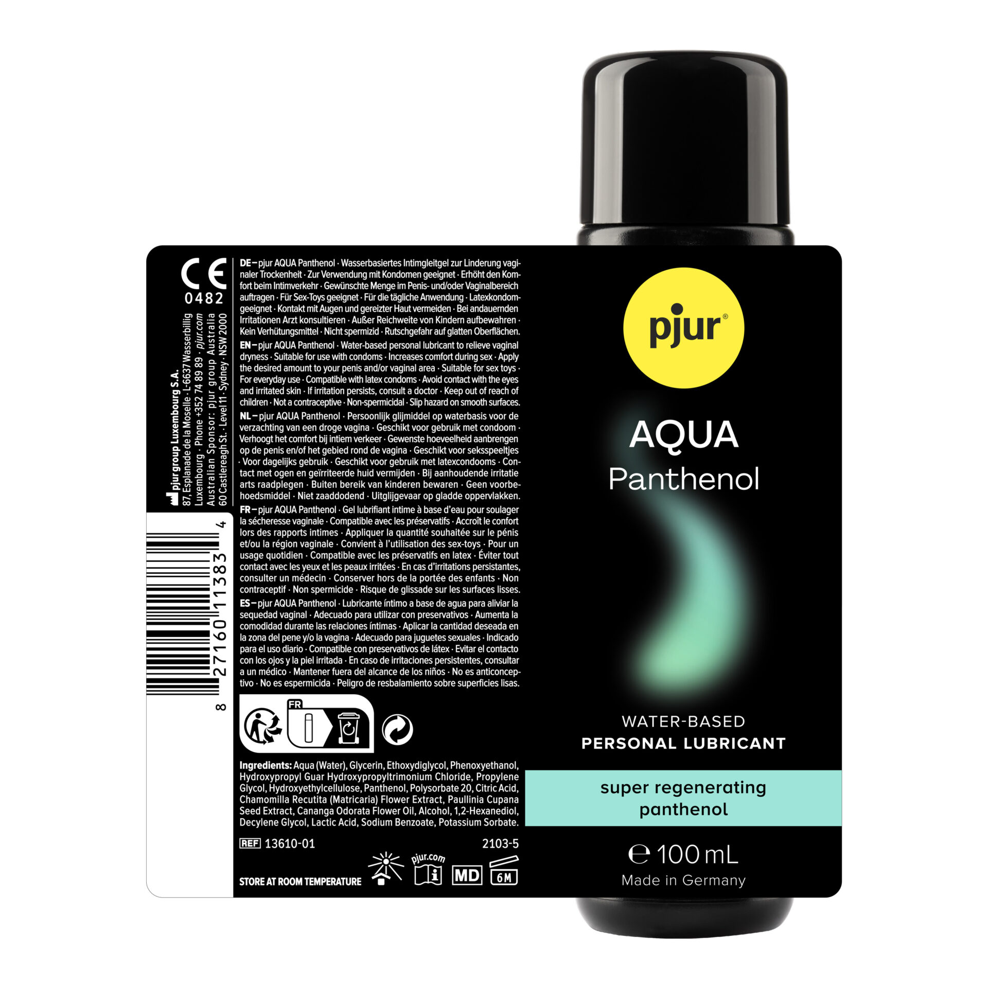 Pjur - Aqua Regenerating Panthenol Lubricant - 30ml
