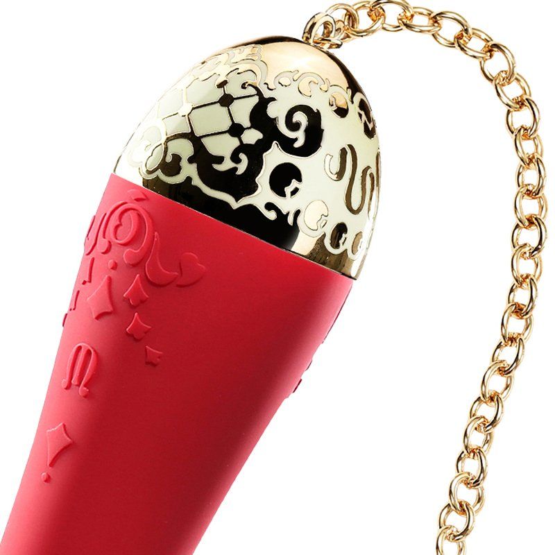 Design inspiration comes from the legend life of Queen Marie... Zalo - Marie Vibrator - Bright Red photo-3