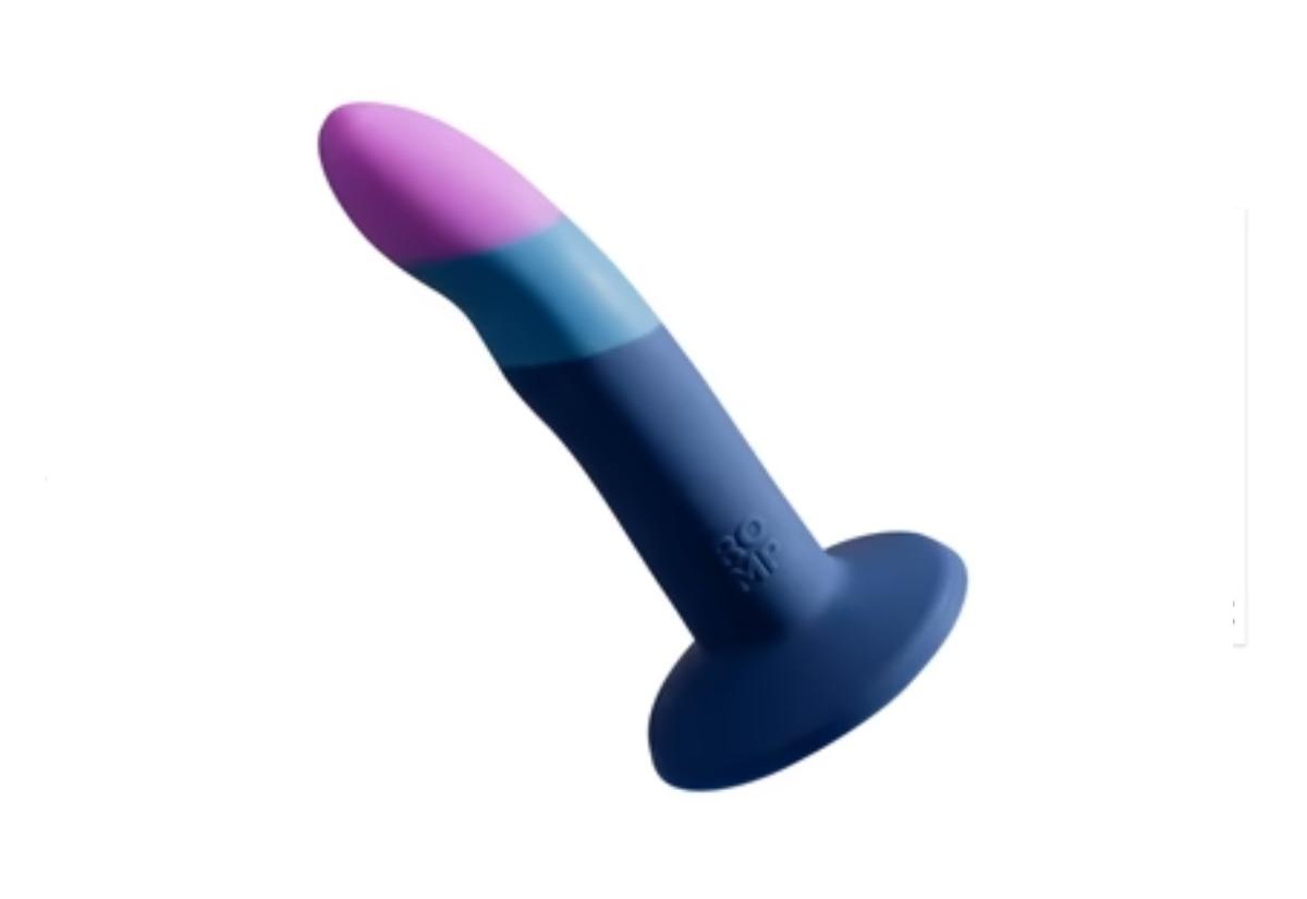 Romp - Piccolo Non-Realistic Dildo - Blue
