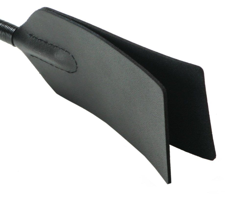 This is premium hog crop. The crop measures 26 inches long. ... Strict Leather - Hog Crop With Leather Handle - Black photo-2