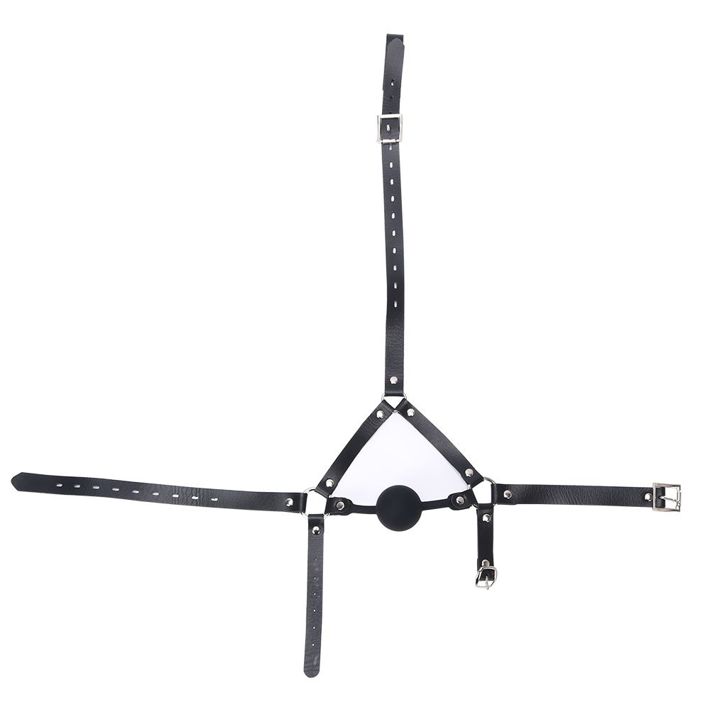 MT - Head Harness with Ball Gag photo-2