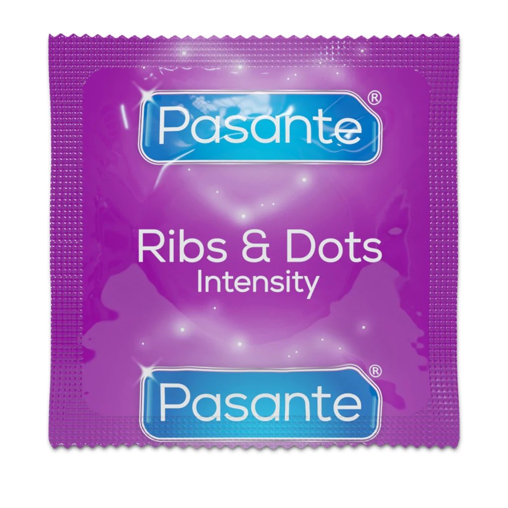 Pasante - Ribs & Dots Condoms 12's Pack