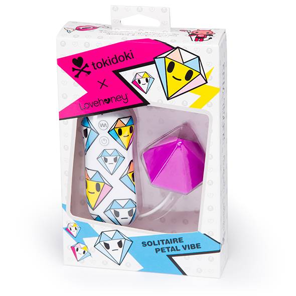 Embark on a stimulation safari as you explore the explosive ... Tokidoki - Diamond Clitoral Vibrator - Purple photo-8