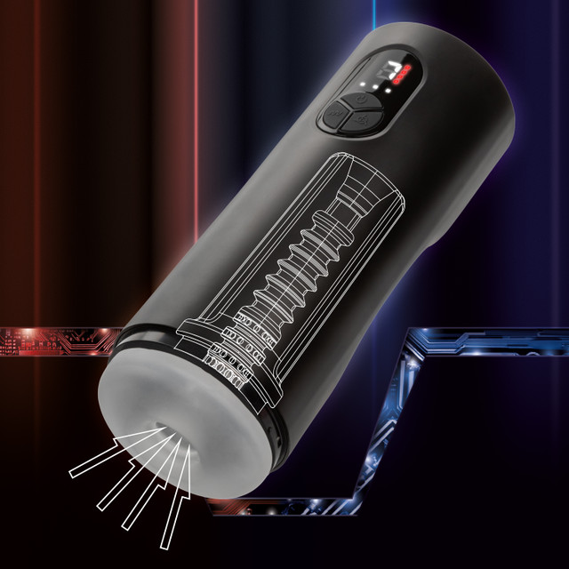CEN - Bionic Sucking Vibro Masturbator - Black photo-5