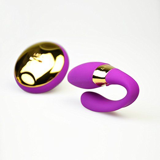 Sealed with a 24 karat gold kiss, this vibrating couples’ ma... Lelo - Tiani 24k Massager - Deep Rose photo-3