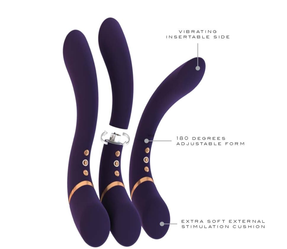 The Cleo has a unique design, which makes it a feast for the... Vive - Cleo - Purple photo-5
