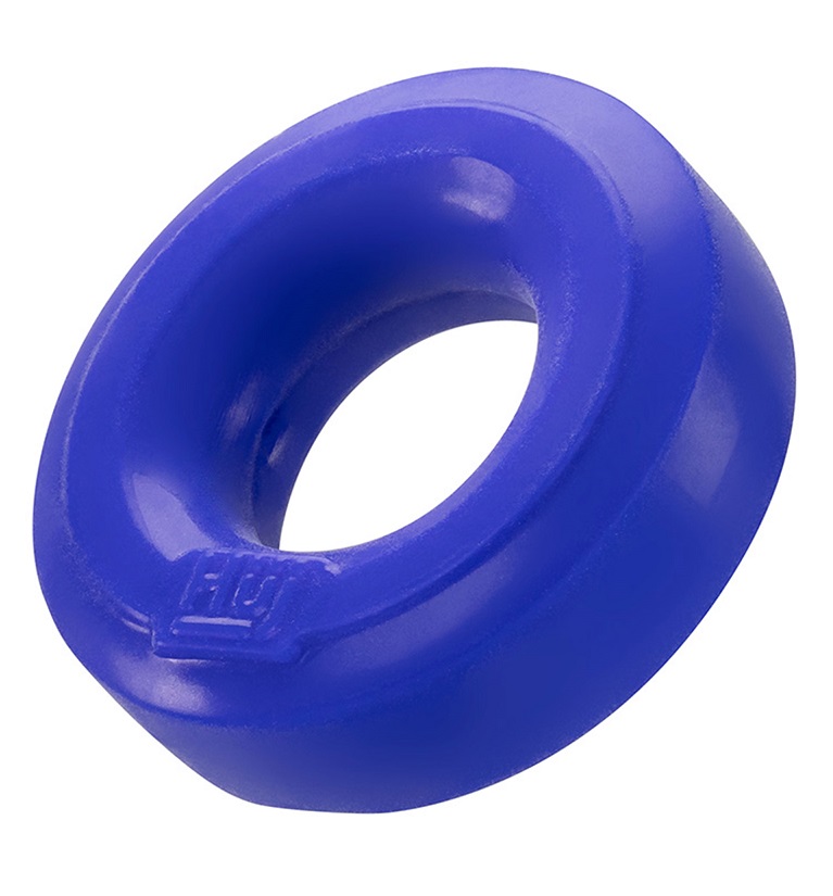 HUJ c-ring, a grippy ring you will want to use and use often... Hunkyjunk - Huj Cock Ring - Blue photo-2