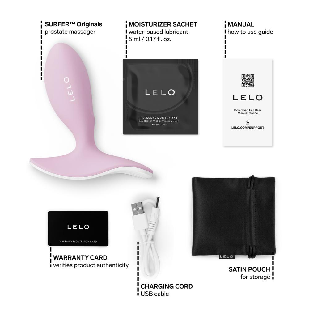 Lelo - Surfer Originals APP Prostate Massager - Soft Pink 照片-9
