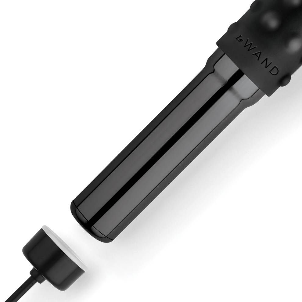 Rechargeable Vibrator With Silicone Textured Ring
Take your... Le Wand - Grand Bullet - Black photo-6