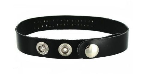 Strict Leather - Leather ID Collar Bitch - Black photo