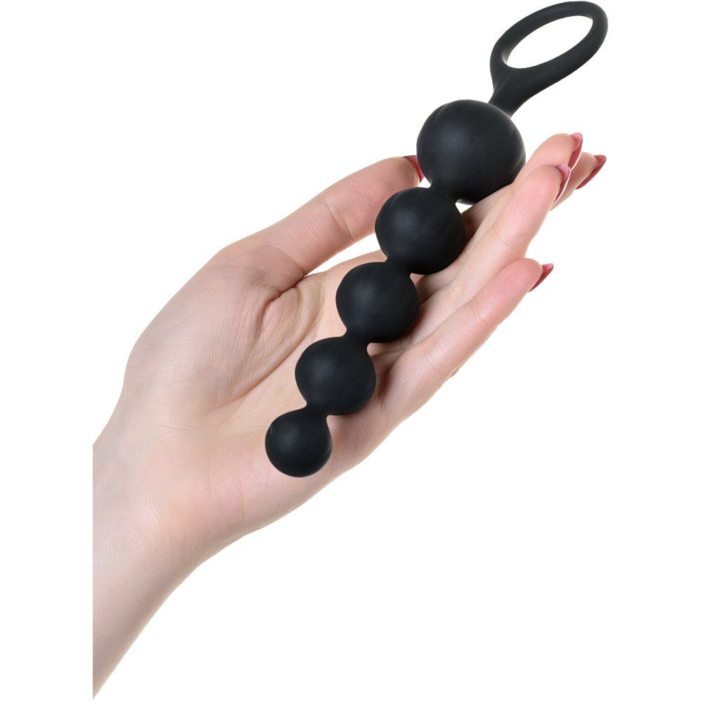 丰富您的性爱生活,探索Satisfyer 后庭串珠套装所带来刺激的肛门探险世界。无论您是用它们来享受火热的单人愉悦时刻,... Satisfyer - 后庭串珠套装 - 黑色 照片-2