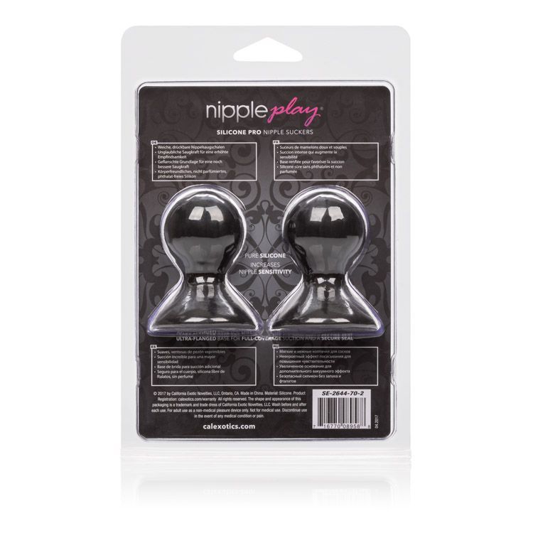 CEN - Silicone Pro Nipple Suckers - Black photo-5