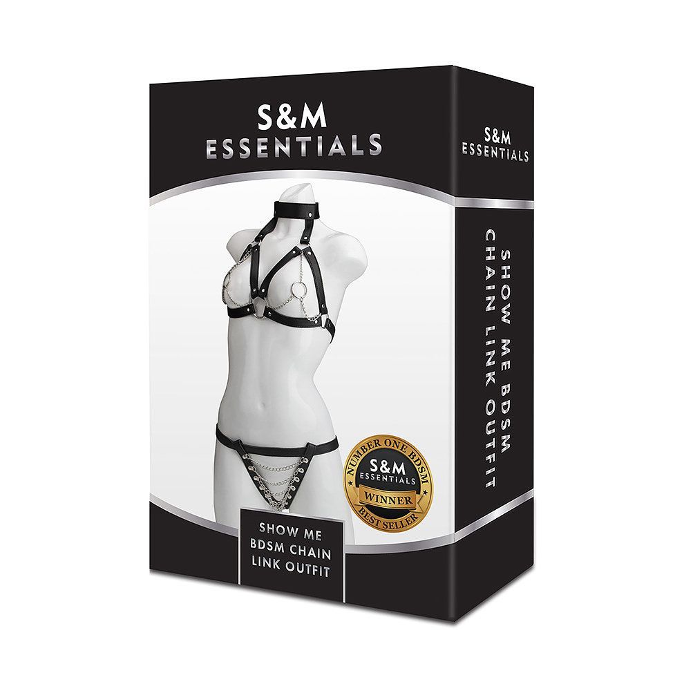 S&M - Show Me Bdsm Chain Link Outfit photo-3