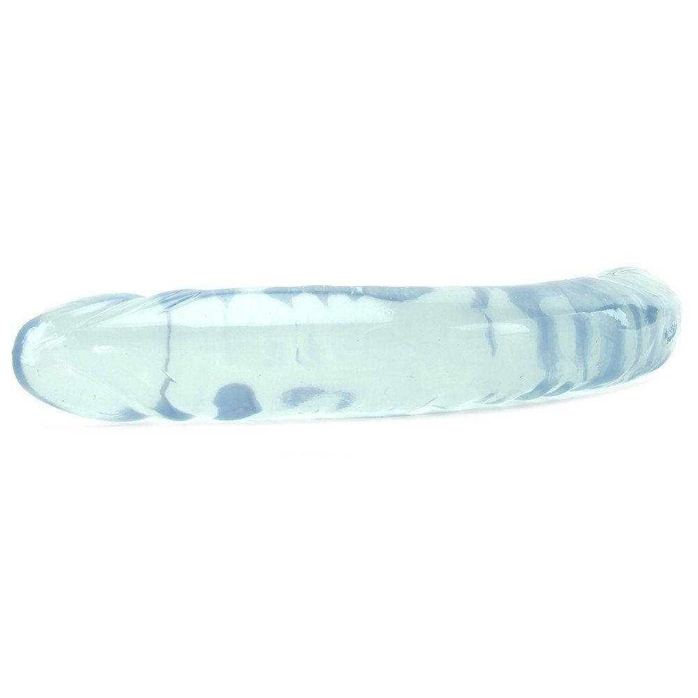 Doc约翰逊的12“水晶Jellies JR。双东是一个柔软和灵活的变化,原来的东方,开始它所有这双头公鸡有传统的厚度和... Doc Johnson - 水晶版本双重假阳具 12″ 照片-5