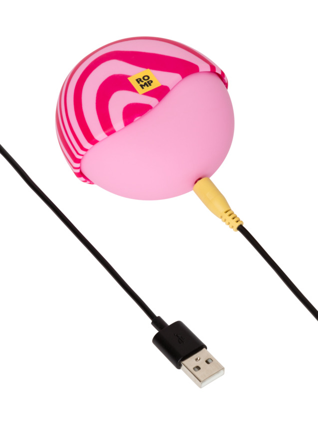 Designed to provide pulsing clitoral suction, Romp Spin Cl... Romp - Spin Clitoral Stimulator - Pink/Red photo-13