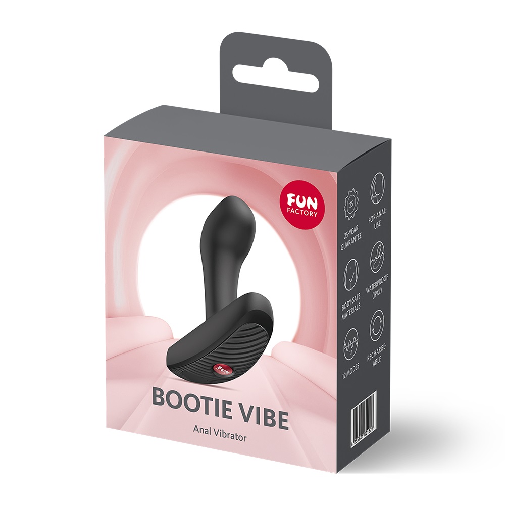 Fun Factory - Bootie Vibe 震动后庭塞 - 黑色 照片-10