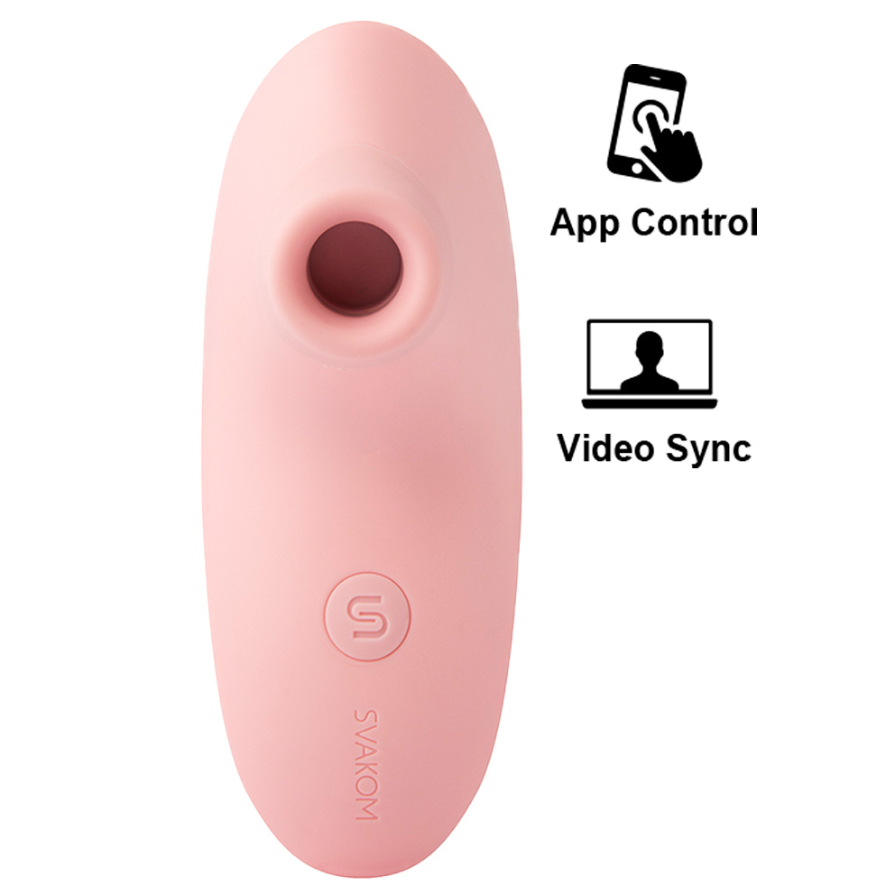 SVAKOM - Pulse Lite Neo Interactive Stimulator - Pale Rosette