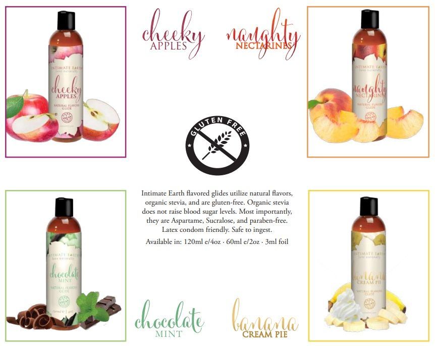 The delicious taste of fresh ripe bananas and creamy vanilla... Intimate Earth - Banana Cream Pie Glide - 60ml photo-3