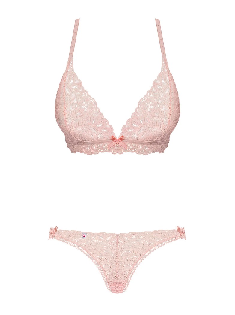 Let yourself be enchanted by the charming pink colour, pheno... Obsessive - Delicanta Set - Pink - L/XL photo-9