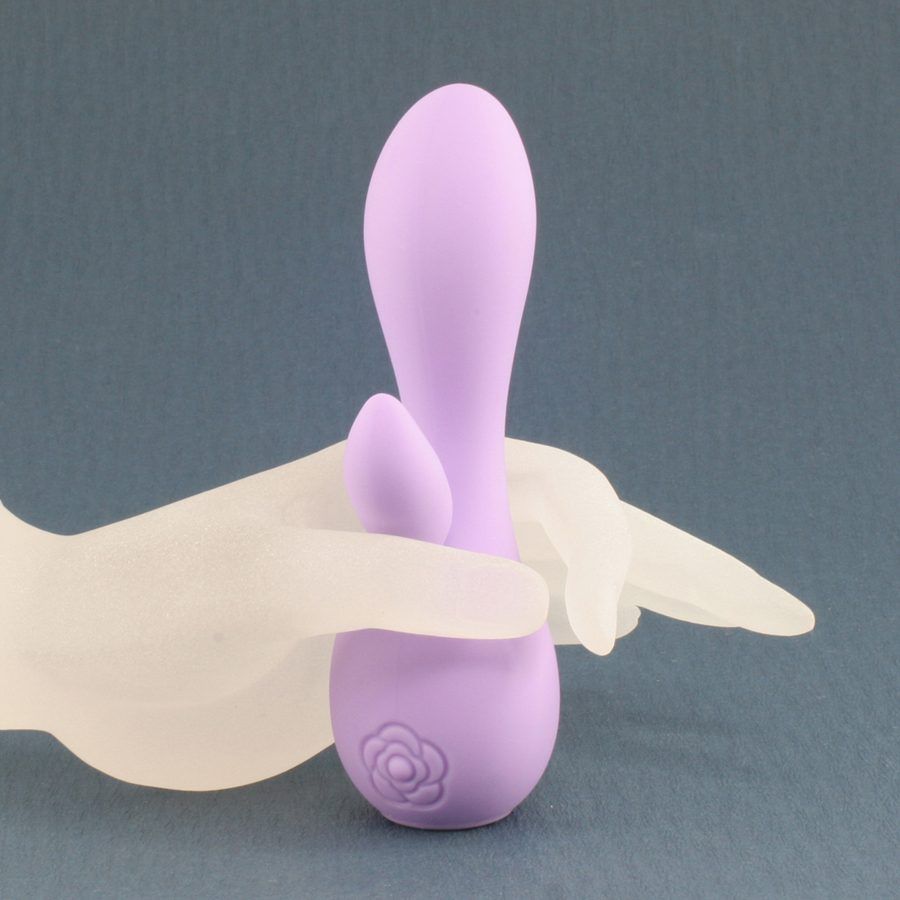 This rabbit vibrator ramps up your play, adding double the p... Tokyo Design - Maro Kawaii 10 - Purple photo-3
