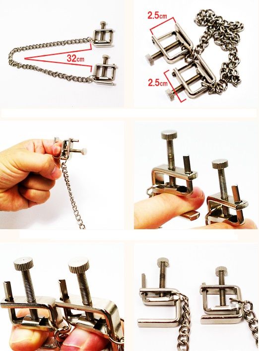 TYPE 02 Vip for nipple The feeling of shame being played wit... A-One - Bodnacce Nipple Clips Type 2 photo-4