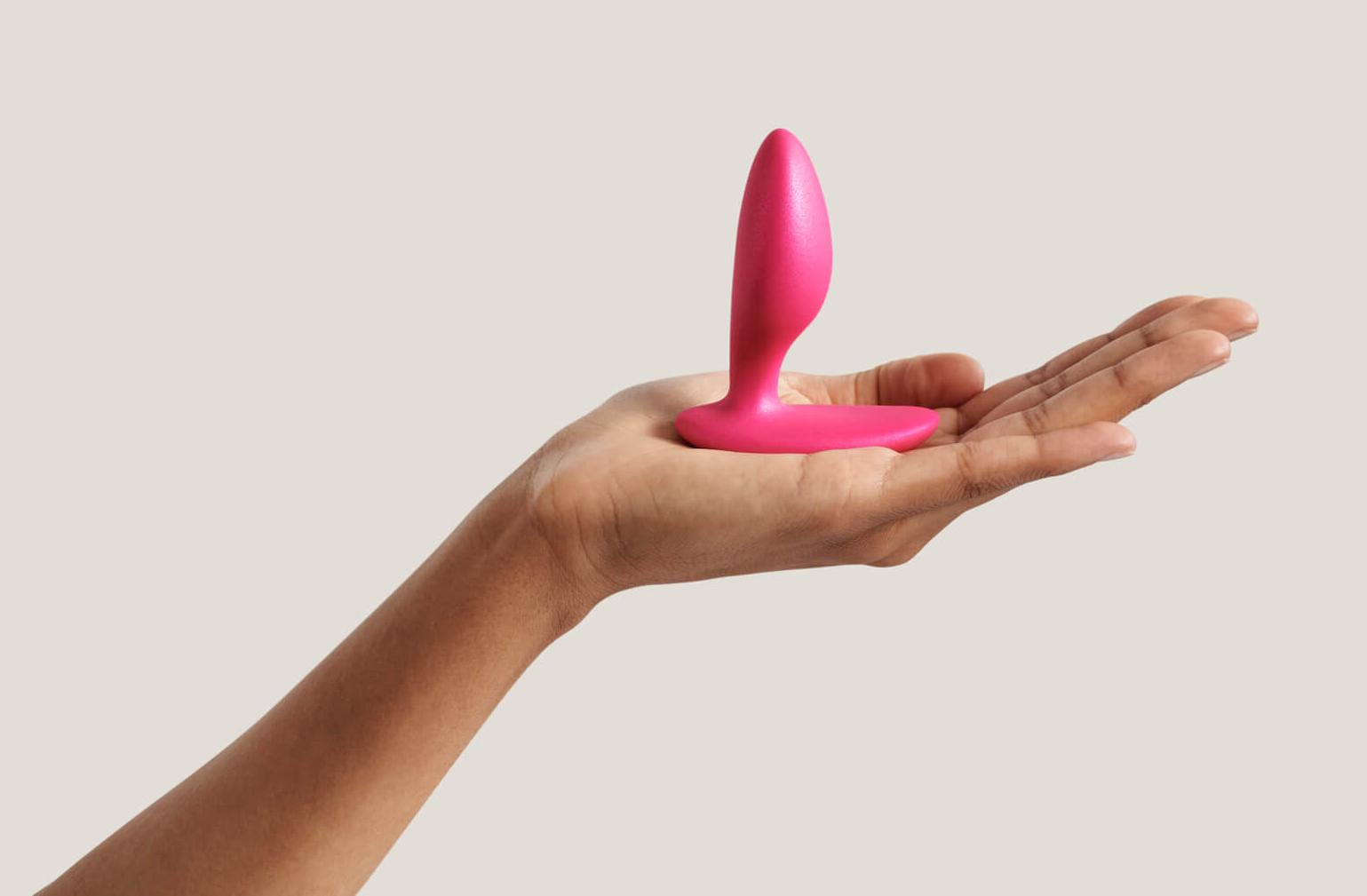 We-Vibe - Ditto+ APP Vibro Anal Plug - Cosmic Pink