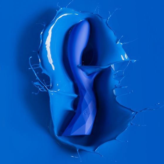 Lamourose Prism VII features intense dual vibrations in a go... Lamourose - Prism VII - Azure photo-7