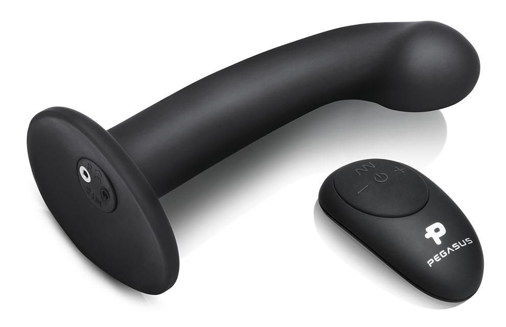 15 Vibration patterns
6 Vibration speeds
Wireless Remote Con... Pegasus - 6'' P/G-Spot Wireless Remote Control w/Harness - Black photo-4