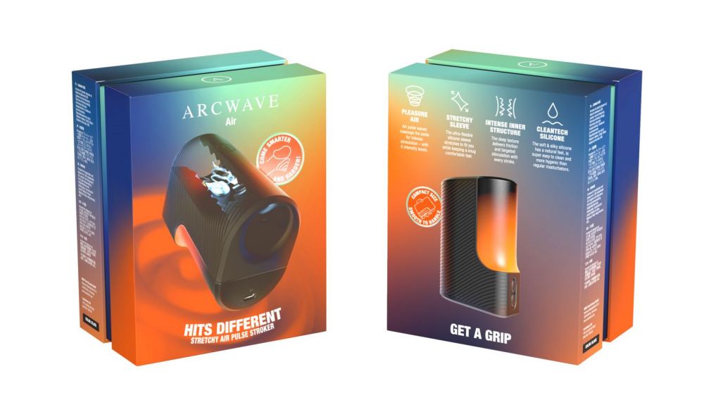 Arcwave - Air Pleasure Compact Stroker - Black photo-16