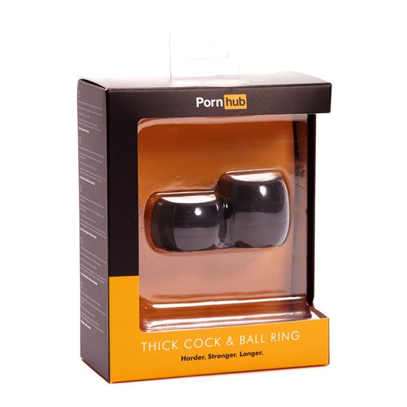 Pornhub - Thick Cock And Ball Ring - Black photo-4