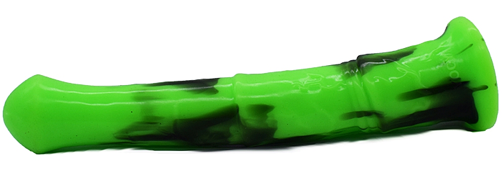 Silicone horse anal dildo, artificial realistic anal plug, s... FAAK - Horse Long Dildo - Green/Black photo-9