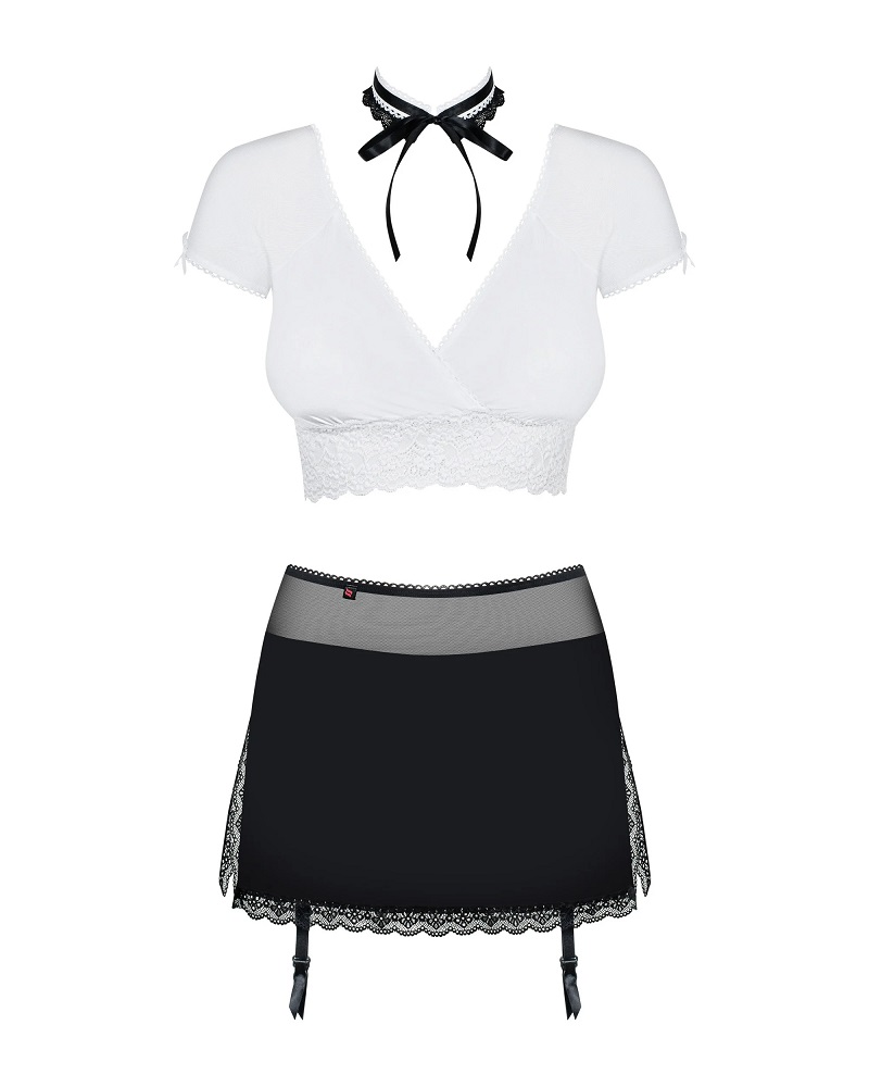 Obsessive - Secretary Costume 5 pcs - Black - L/XL photo-7