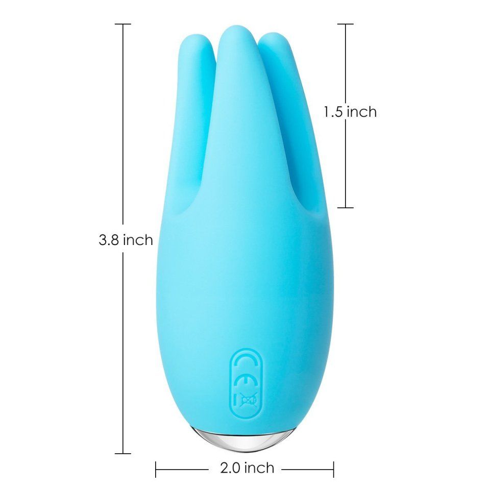 Cookie is so smooth that you don’t need lubricants when usin... SVAKOM - Cookie - Pale Blue photo-6