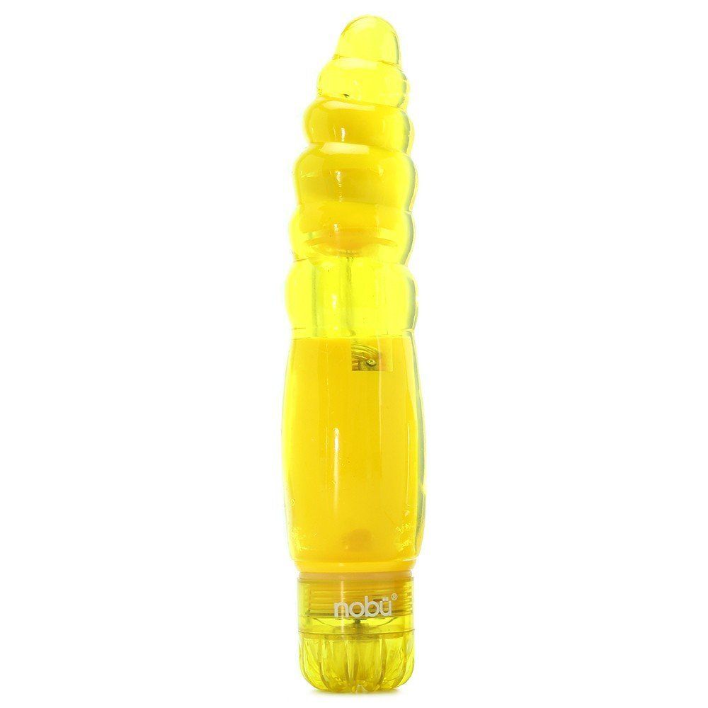 Body safe gel vibe. 100% waterproof. Multispeed dial. TP... Nobu - Sorbet Lemo Vibe - Yellow photo-4