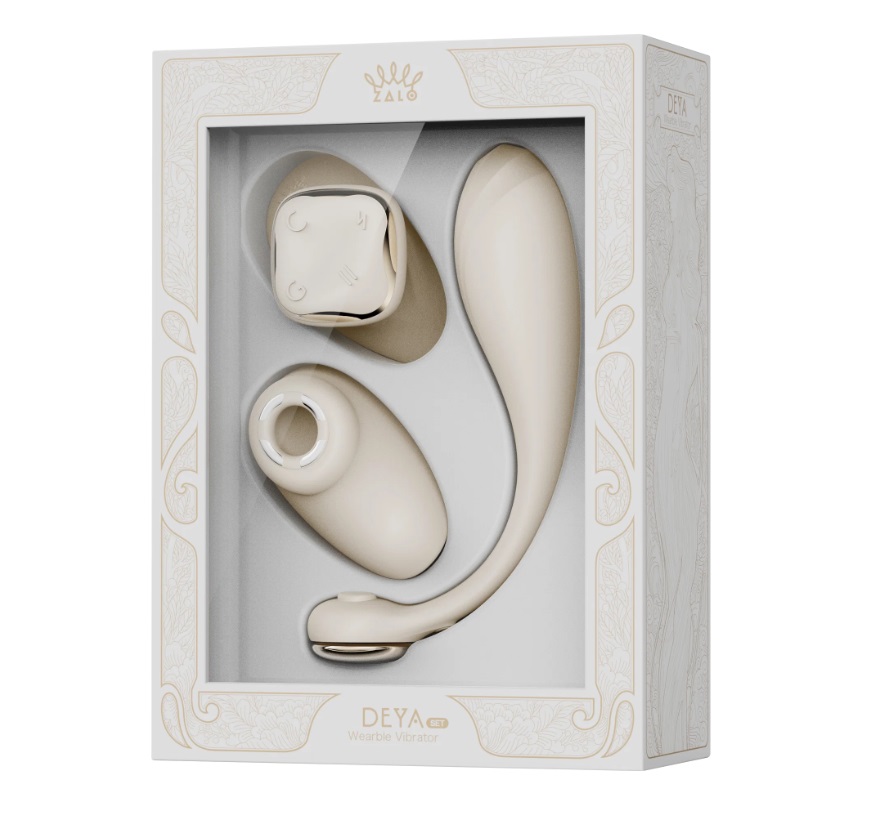 Zalo - Deya Wearable Vibrator - Ivory White photo-17