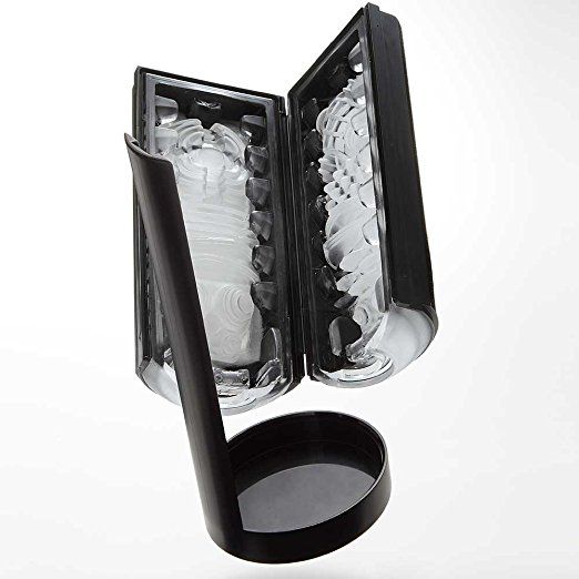 High rebound urethane and a rubbery elastomer provide an unf... Tenga - Flip Air Light Masturbator 2G - Black photo-5