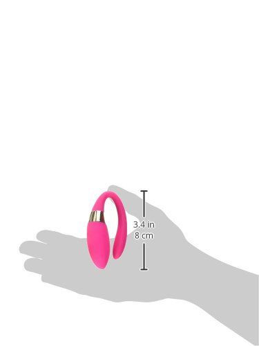 Sealed with a 24 karat gold kiss, this vibrating couples’ ma... Lelo - Tiani 24k Massager - Cerise photo-4