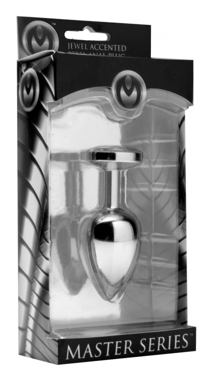 Master Series - Jewel Butt Plug - Diamond photo-2