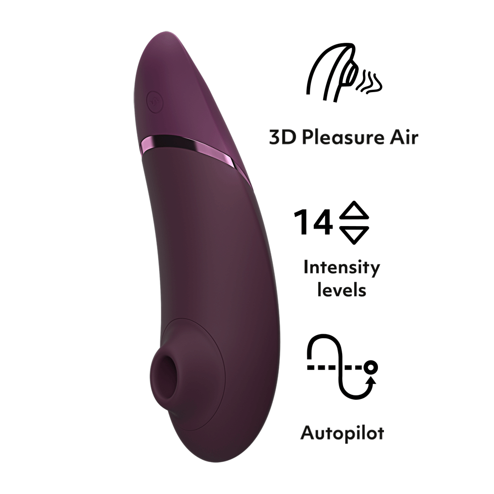 Womanizer - Next 3D Pleasure Air Stimulator - Dark Purple