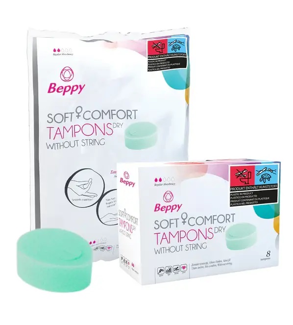 Beppy Soft + Comfort Tampons are unlike the traditional ... Beppy - Soft & Comfort Dry Tampons 8's Pack photo-3