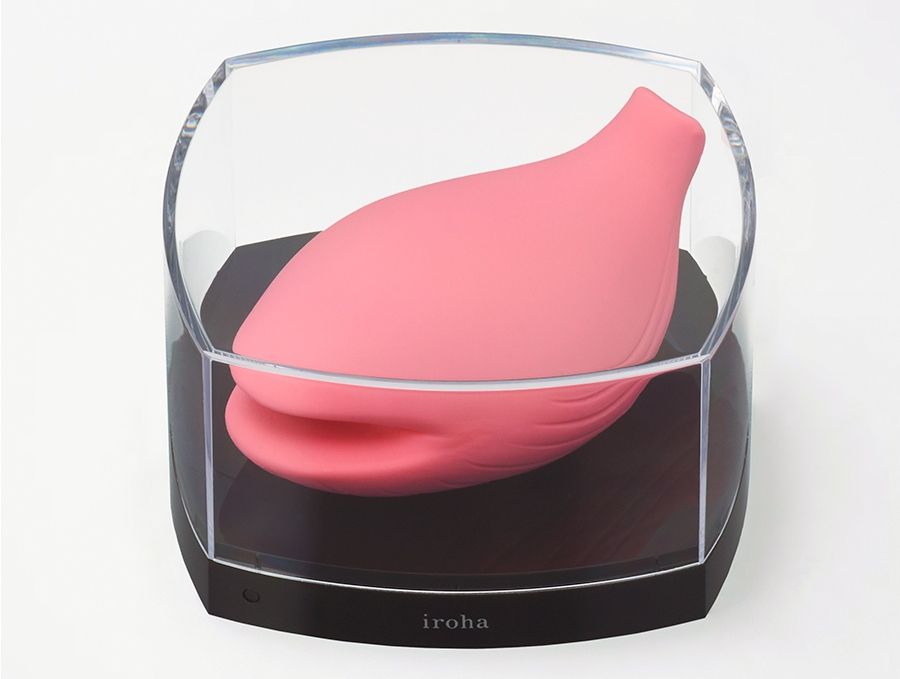 It is like a giant whale that splashes on water and sends ou... Iroha Plus - Yorukujira Massager - Nadeshiko Pink photo-3